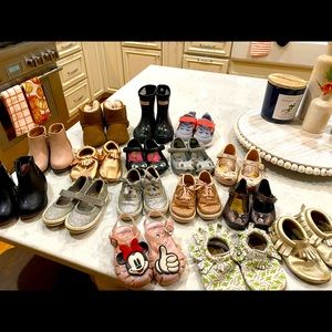 Girls shoes lot - Size 4&5